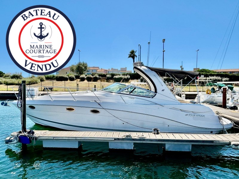 Four Winns Vista 358 Marine Courtage - bateau d'occasion – Herault. Spécialiste du bateau d'occasion