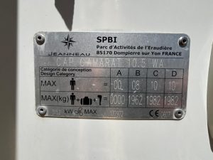 JEANNEAU CAP CAMARAT 10.5 WA - MARINE COURTAGE (11)