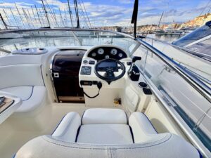 BAVARIA 27 SPORT - BATEAU MOTEUR OCCASION MARINE COURTAGE (11)
