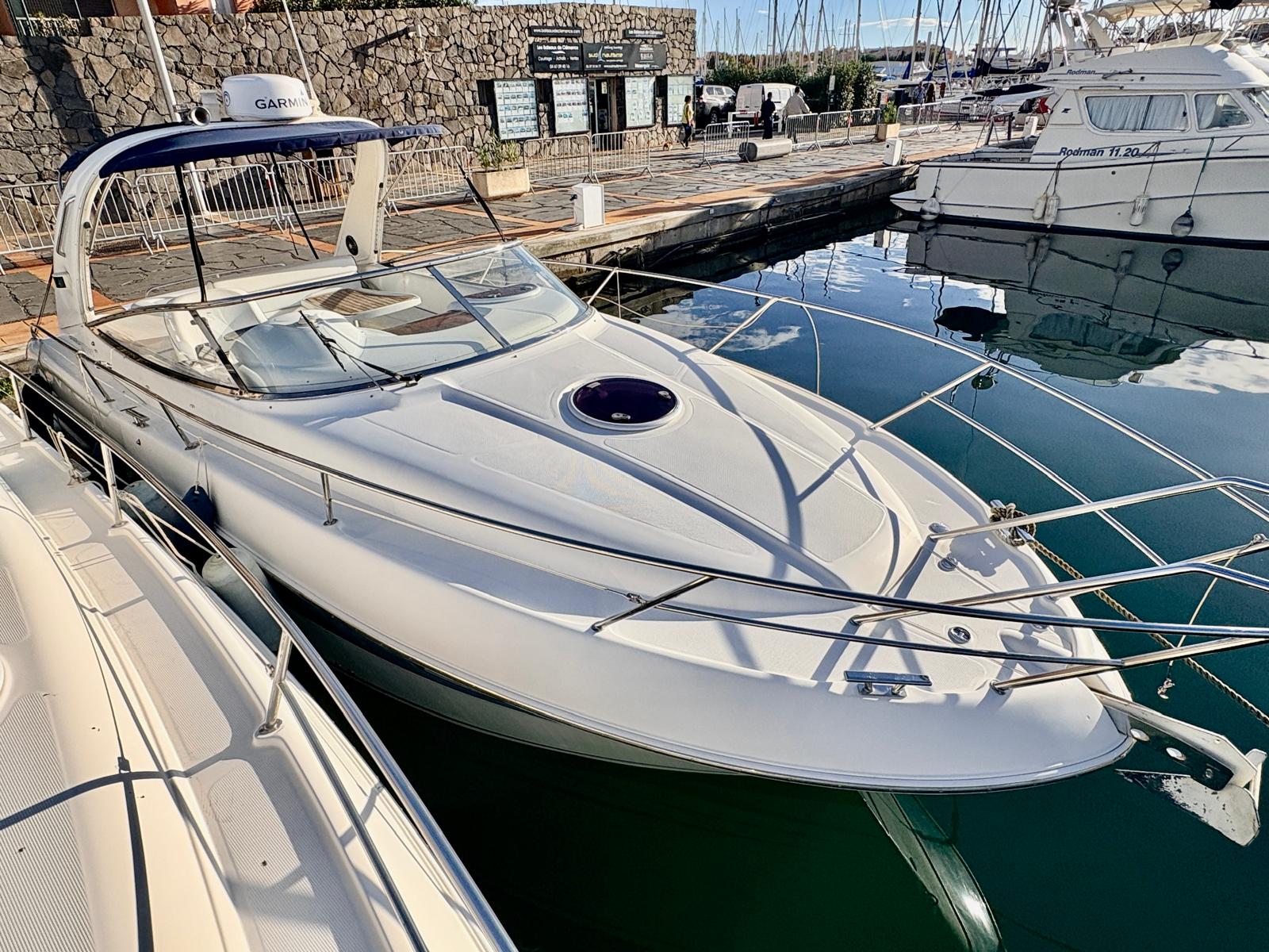 BAVARIA 27 SPORT - BATEAU MOTEUR OCCASION MARINE COURTAGE (23)