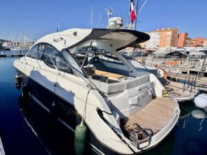 BENETEAU GRAN TURISMO 38 - BATEAU MOTEUR OCCASION MARINE COURTAGE (29).2