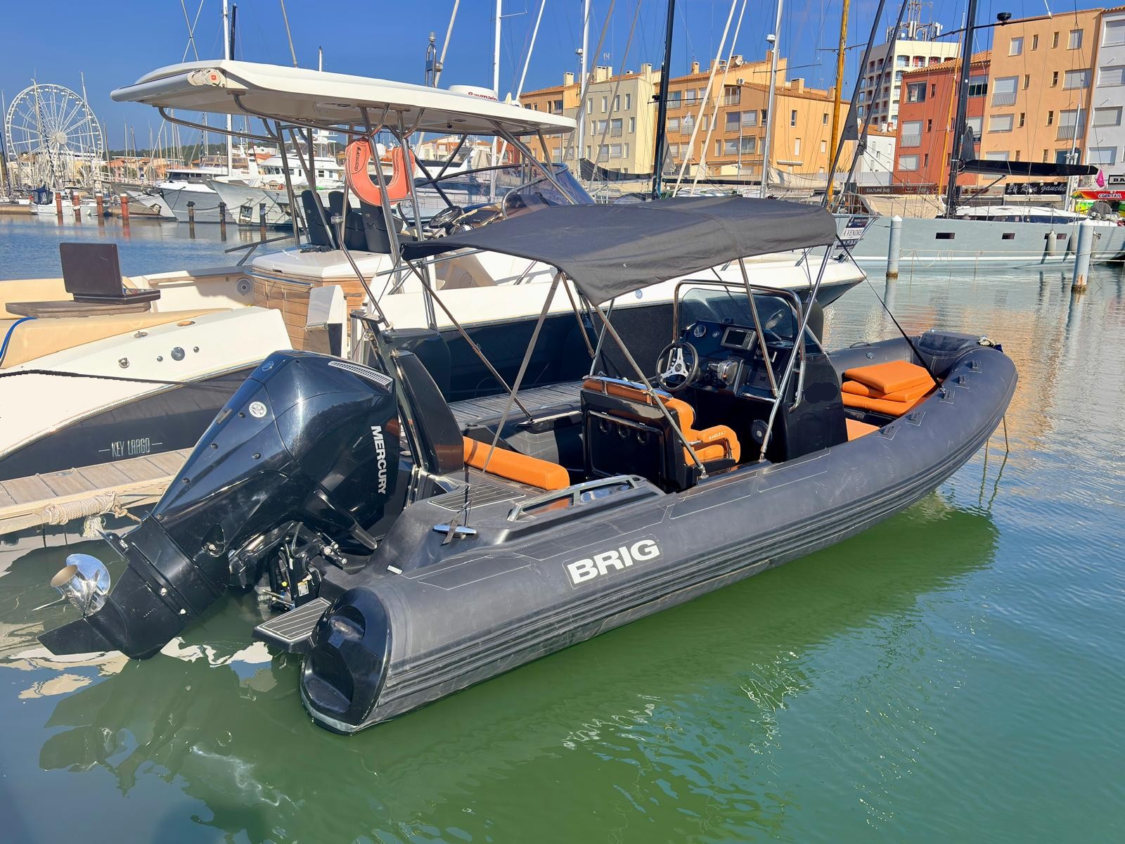 BRIG EAGLE 6.7 - SEMI RIGIDE OCCASION MARINE COURTAGE (12).2