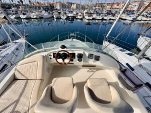 JEANNEAU PRESTIGE 32 - VEDETTE FLYBRIDGE OCCASION MARINE COURTAGE (11)