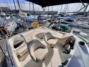 JEANNEAU PRESTIGE 32 - VEDETTE FLYBRIDGE OCCASION MARINE COURTAGE (12)