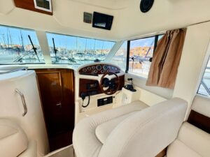 JEANNEAU PRESTIGE 32 - VEDETTE FLYBRIDGE OCCASION MARINE COURTAGE (13)