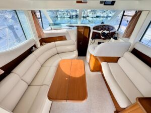 JEANNEAU PRESTIGE 32 - VEDETTE FLYBRIDGE OCCASION MARINE COURTAGE (15)