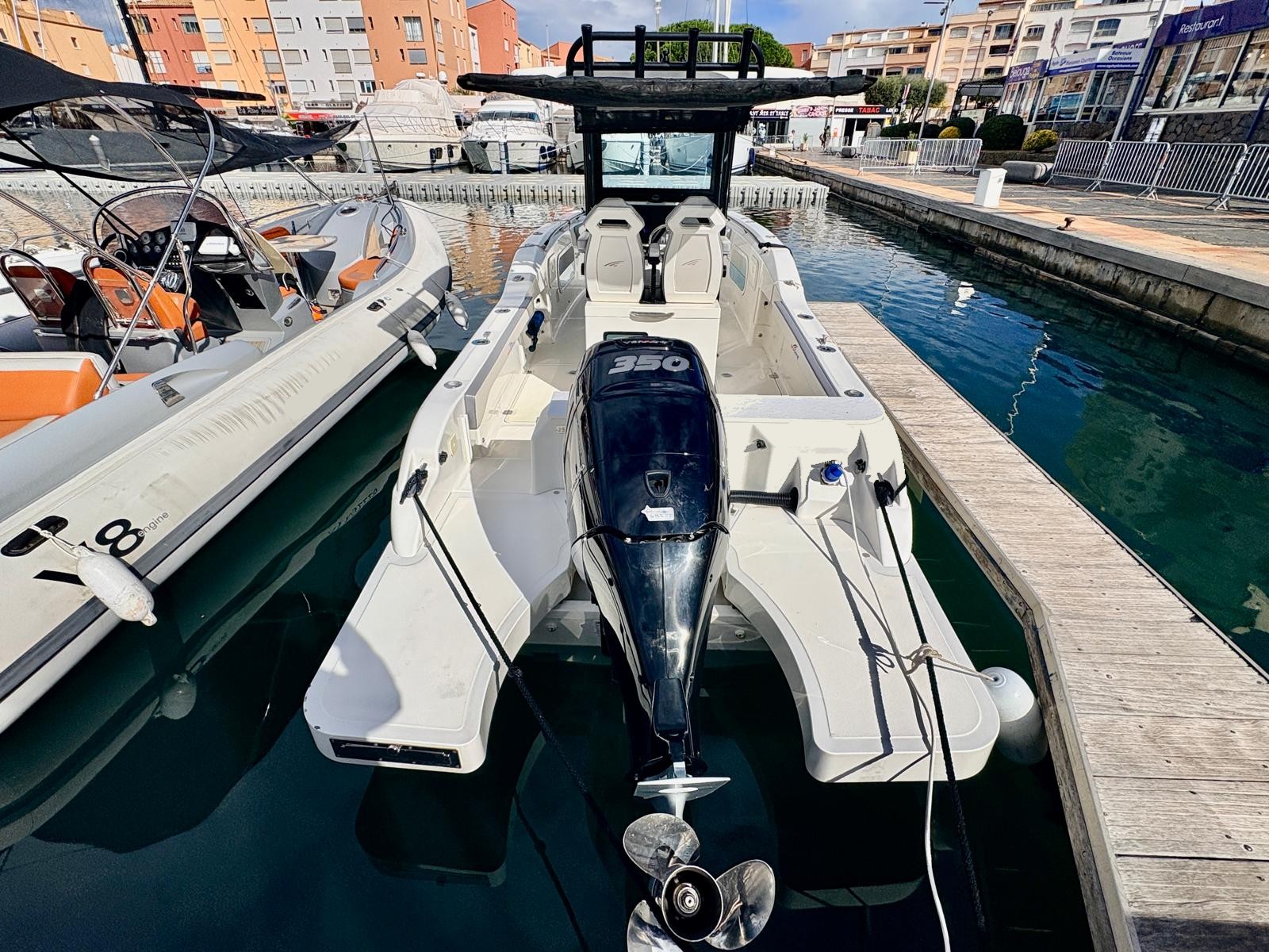 SEAGAME SPORT FISHERMAN 250 CC - BATEAU MOTEUR OCCASION MARINE COURTAGE (1).2