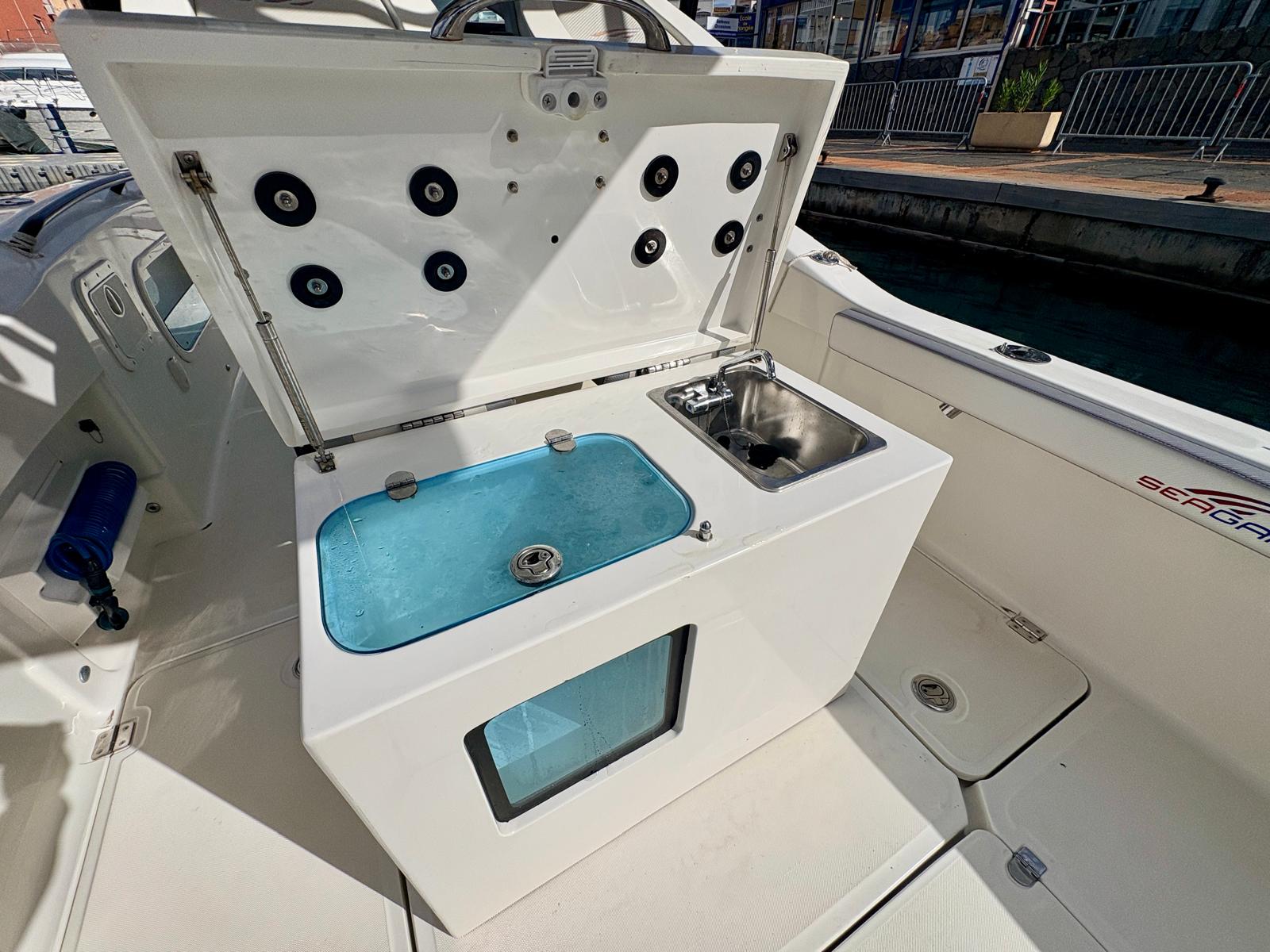 SEAGAME SPORT FISHERMAN 250 CC - BATEAU MOTEUR OCCASION MARINE COURTAGE (10)