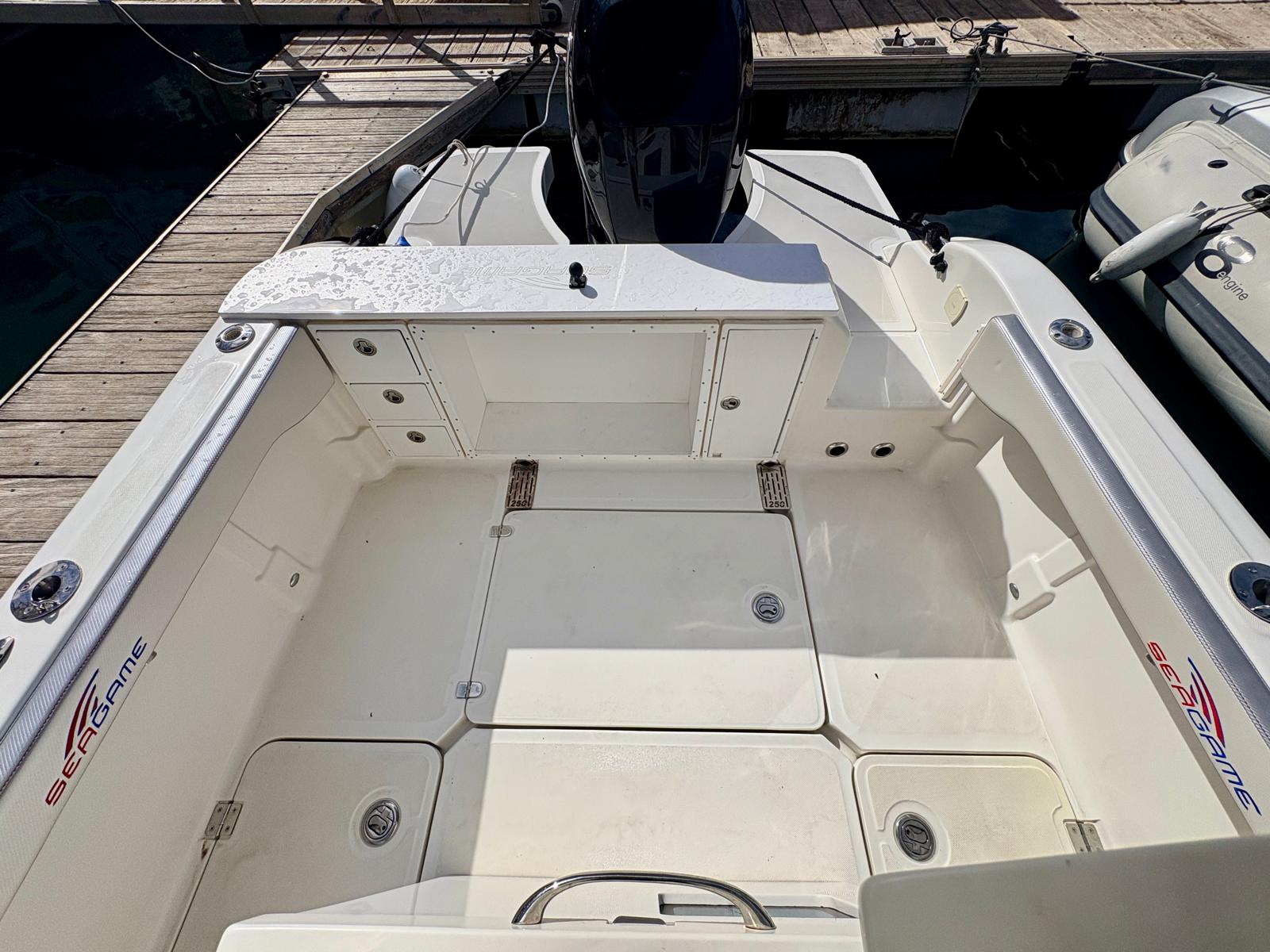 SEAGAME SPORT FISHERMAN 250 CC - BATEAU MOTEUR OCCASION MARINE COURTAGE (11)