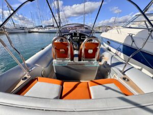 AIRNAUTIC NEPTYS FIRST LIFE 27 IN - SEMI RIGIDE OCCASION MARINE COURTAGE (11)