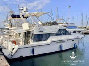 CARVER 370 VOYAGER - BATEAU MOTEUR OCCASION MARINE COURTAGE (1)