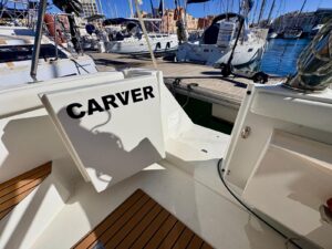 CARVER 370 VOYAGER - BATEAU MOTEUR OCCASION MARINE COURTAGE (26)