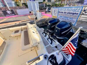 CHRIS CRAFT CL30 CATALINA - BATEAU MOTEUR OCCASION MARINE COURTAGE (17)