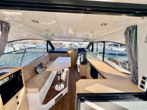 PARKER 110 MONACO FLYBRIDGE - BATEAU MOTEUR OCCASION MARINE COURTAGE (13)