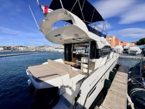 PARKER 110 MONACO FLYBRIDGE - BATEAU MOTEUR OCCASION MARINE COURTAGE (23).2