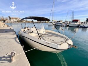 QUICKSILVER ACTIV 605 SUNDECK - BATEAU MOTEUR OCCASION MARINE COURTAGE (12).2