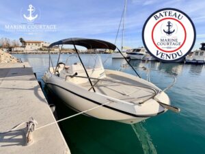 QUICKSILVER ACTIV 605 SUNDECK - BATEAU MOTEUR OCCASION VENDU MARINE COURTAGE