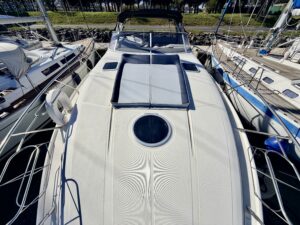 CRANCHI SMERALDO 37 - BATEAU MOTEUR OCCASION - MARINE COURTAGE (15)