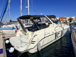 CRANCHI SMERALDO 37 - BATEAU MOTEUR OCCASION - MARINE COURTAGE (17).2