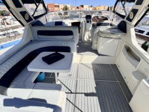 CRANCHI SMERALDO 37 - BATEAU MOTEUR OCCASION - MARINE COURTAGE (22)