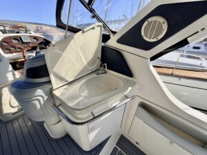 CRANCHI SMERALDO 37 - BATEAU MOTEUR OCCASION - MARINE COURTAGE (24)