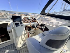 CRANCHI SMERALDO 37 - BATEAU MOTEUR OCCASION - MARINE COURTAGE (26).2