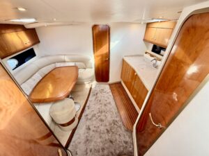 CRANCHI SMERALDO 37 - BATEAU MOTEUR OCCASION - MARINE COURTAGE (4)