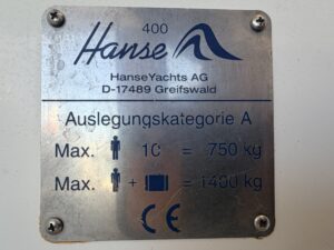 HANSE 400 - VOILIER OCCASION MARINE COURTAGE (27)