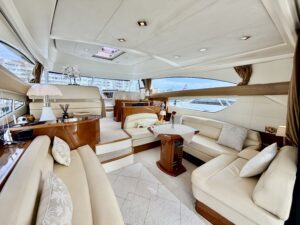JEANNEAU PRESTIGE 50 FLY - BATEAU MOTEUR OCCASION MARINE COURTAGE (1)