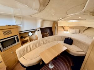 CRANCHI ZAFFIRO 32 - BATEAU MOTEUR OCCASION MARINE COURTAGE (15)