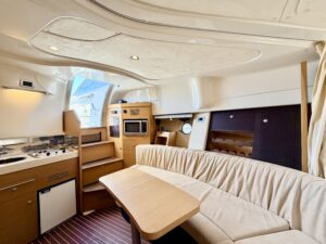 CRANCHI ZAFFIRO 32 - BATEAU MOTEUR OCCASION MARINE COURTAGE (17)