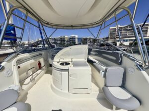 CRANCHI ZAFFIRO 32 - BATEAU MOTEUR OCCASION MARINE COURTAGE (34)