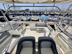 CRANCHI ZAFFIRO 32 - BATEAU MOTEUR OCCASION MARINE COURTAGE (40)