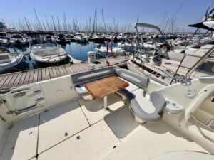 CRANCHI ZAFFIRO 32 - BATEAU MOTEUR OCCASION MARINE COURTAGE (56)