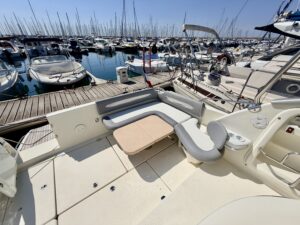 CRANCHI ZAFFIRO 32 - BATEAU MOTEUR OCCASION MARINE COURTAGE (58)