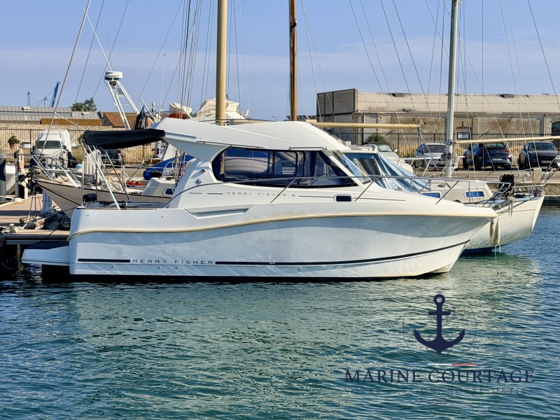 Jeanneau Merry Fisher 8 Marine Courtage - bateau d'occasion – Herault. Spécialiste du bateau d'occasion