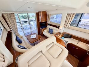 JEANNEAU PRESTIGE - BATEAU MOTEUR OCCASION MARINE COURTAGE (27)