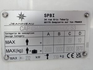 JEANNEAU CAP CAMARAT 7.5 CC S3 - BATEAU MOTEUR OCCASION MARINE COURTAGE (17)