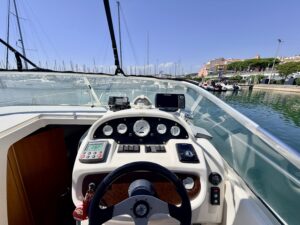 JEANNEAU LEADER 805 - BATEAU MOTEUR OCCASION MARINE COURTAGE (19)