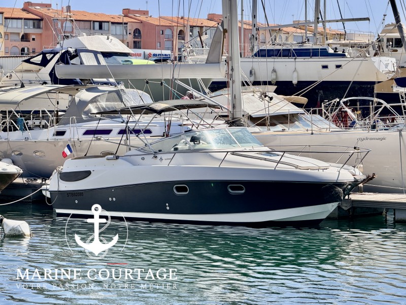 Jeanneau Leader 805 Marine Courtage - bateau d'occasion – Herault. Spécialiste du bateau d'occasion