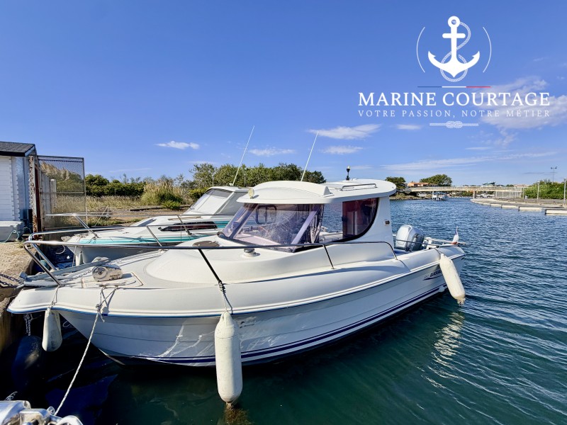 Quicksilver 650 Weekend Marine Courtage - bateau d'occasion – Herault. Spécialiste du bateau d'occasion